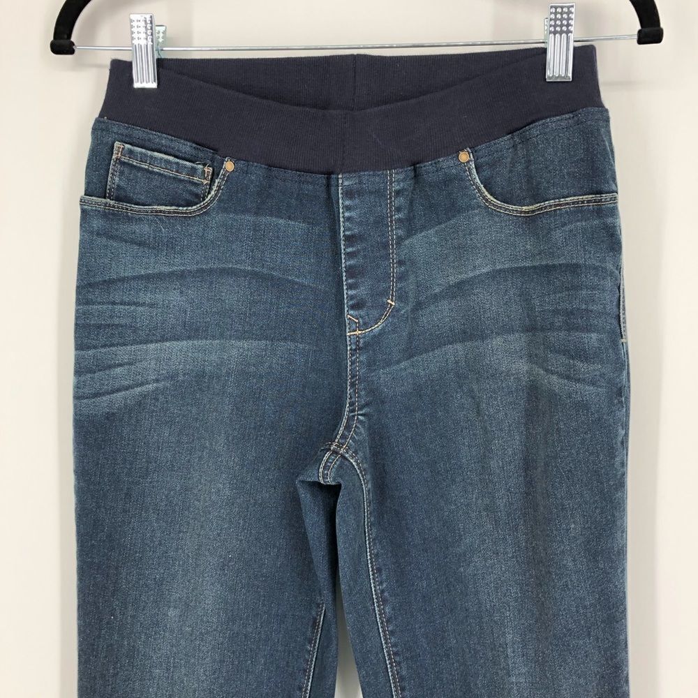 BOSTON PROPER Pull On Bootcut Jeans‎ - Picture 2 of 8
